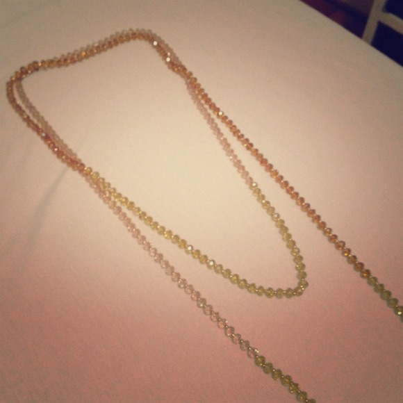 Ann Taylor Loft crystal necklace!