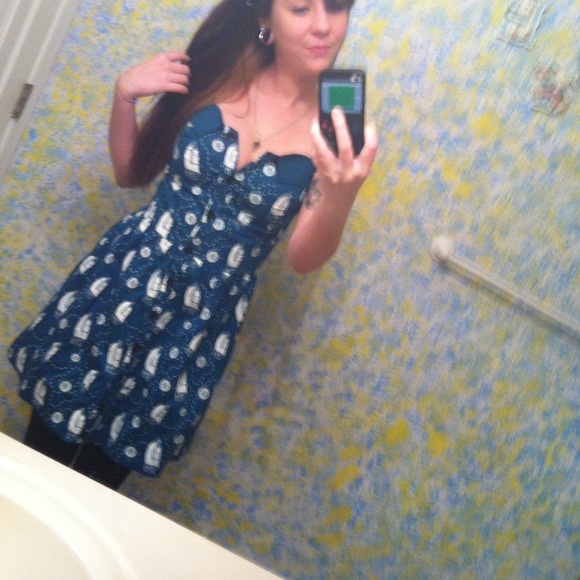 Sourpuss hardly worn size S sinking ship dress - Picture 2 of 4