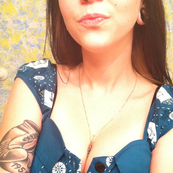 Sourpuss hardly worn size S sinking ship dress - Picture 3 of 4