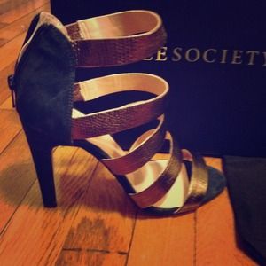sole society Shoes - Brand new sole society sandals with bag! sole society Shoes - Brand new sole society sandals with bag!
