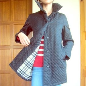 Burberry black sz 4 jacket