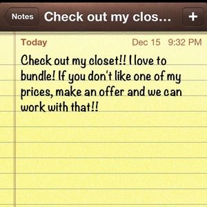 Anything and everything.