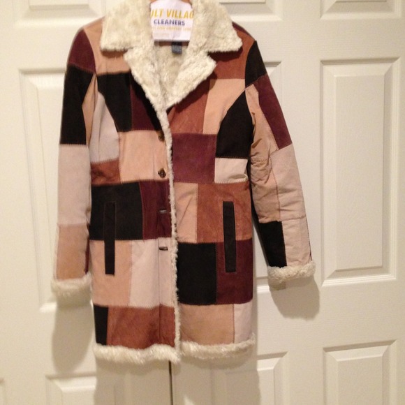 Brown Suede Coat