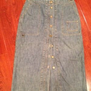 Denim Skirt
