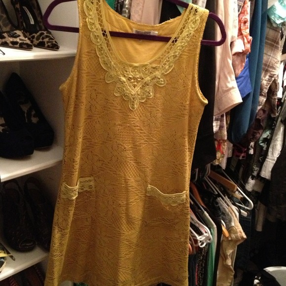 Delicately Dijon Dress :) - Picture 4 of 4