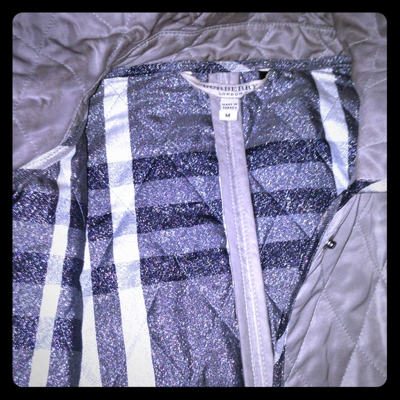 ✋Sold🚫✋Burberry Brit Quilted Jacket ...