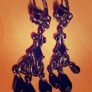 Vintage style chandelier earrings