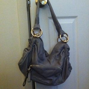 JUST REDUCED! B makowsky grey bag