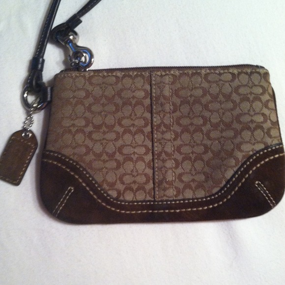 Coach wristlet