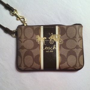 Traded. Coach wristlet and pink hoodie