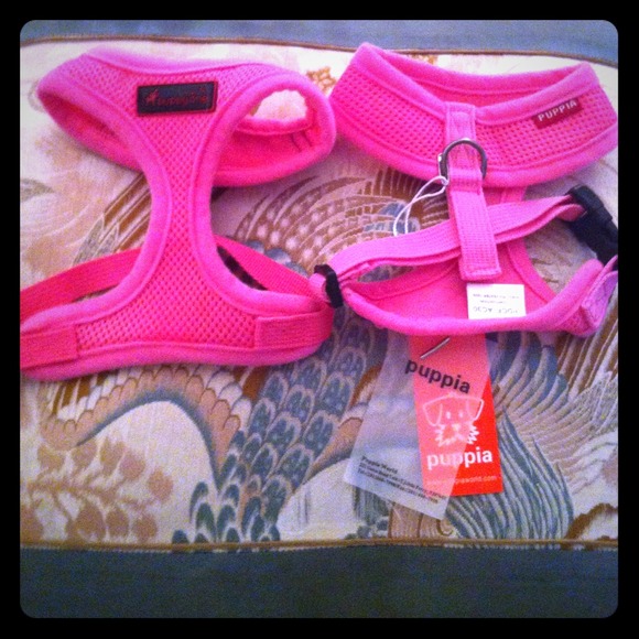 PUPPIA Accessories - 2 NEW w/Tag PUPPIA DOG PUPPY HARNESS PINK SMALL