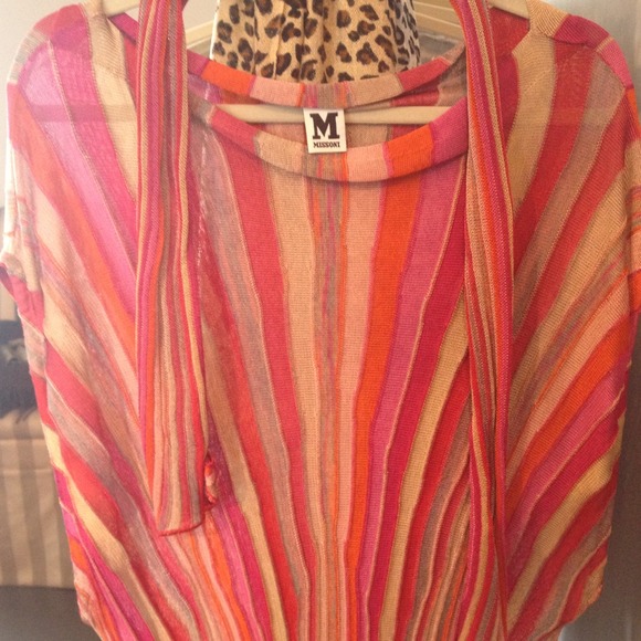 Authentic Missoni light silky sweater top