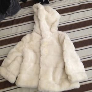 Gap baby fur jacket