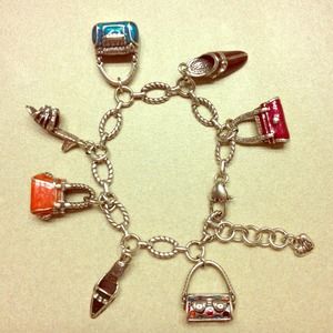 ❌RESERVED❌Brighton silver charm bracelet