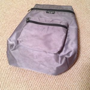 Kate Spade Silver Backpack