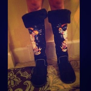 Boots - RESERVED Ed hardy boots Boots - RESERVED Ed hardy boots