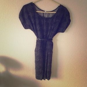 ***Reserved*** Little Black Dress with Belt.