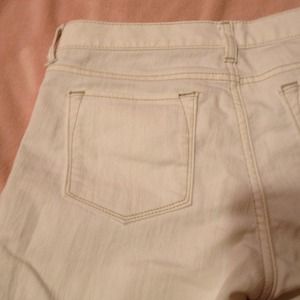 Banana republic white jeans