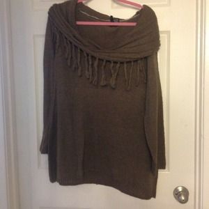 Cowl neck sweater