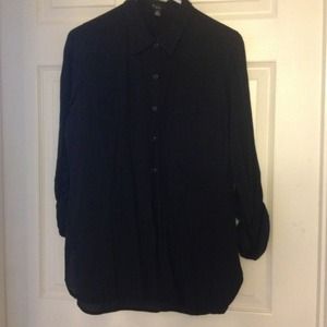 Black button up
