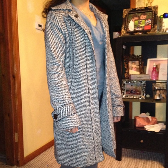Tweed peacoat