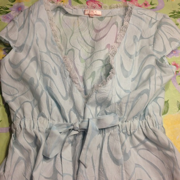 🎉SOLD🎉 Blue short sleeve cardigan