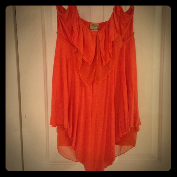 ❌❌soldOrange Daytrip top