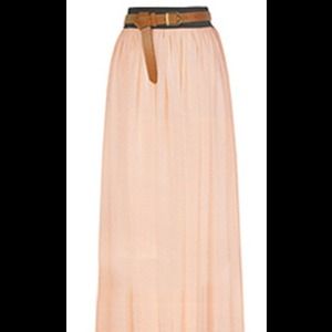 ❤SOLD❤chiffon maxi dress skirt!