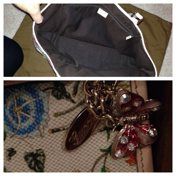 No longer available!!! Authentic Floral GUCCI tote - Picture 3 of 4