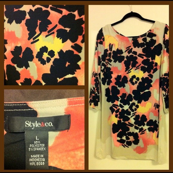 NWOT Floral Shirt. Size Large.