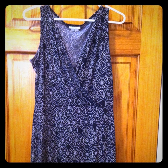 Reduced!!  Half off! Black and white design dress