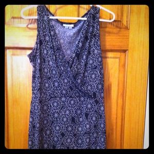 Reduced!!  Half off! Black and white design dress