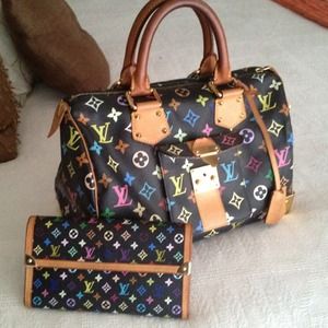 Louis Vuitton purse and wallet