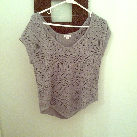 Gray sweater