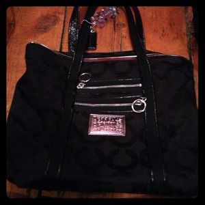 Coach poppy op art glam