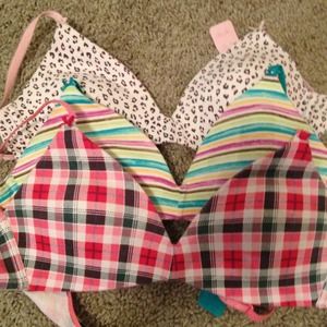 3 VS bras! Great condition!
