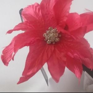Macy's mystylelab Pink Flower Headband