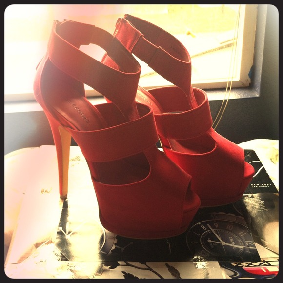 Call It Spring: Red Pumps