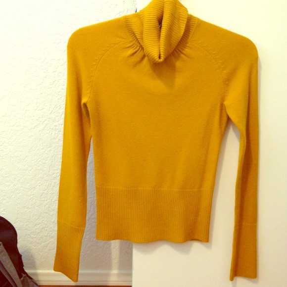 Mustard color turtle neck