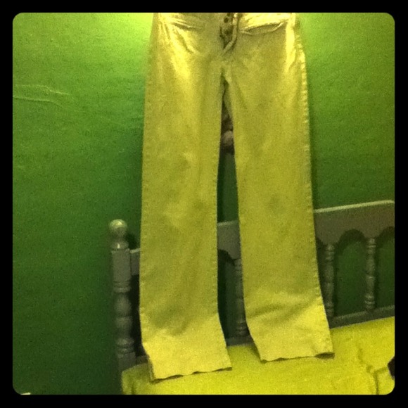 Khaki American Eagle Dress Trousers