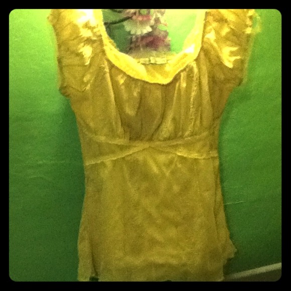 Moa Moa Lace Peasant Top - Picture 1 of 1