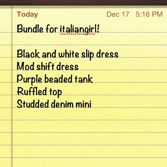 Bundle for italiangirl