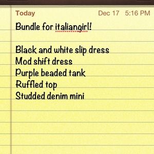 Bundle for italiangirl