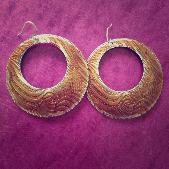 ❌SOLD❌Brown Earrings