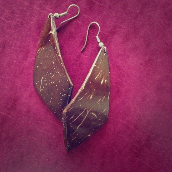 ❌SOLD❌Wooden Earrings