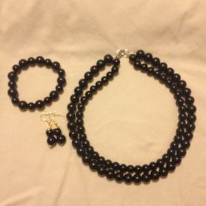 Black Pearl jewelry set