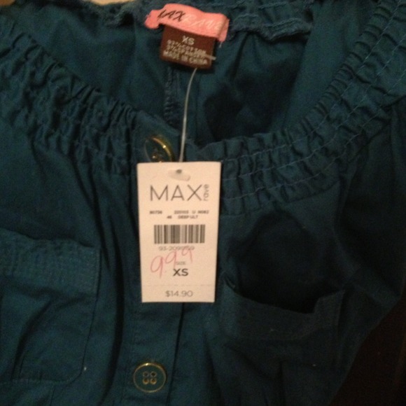 teal  dress - Picture 2 of 3