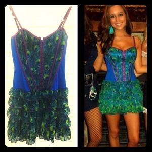 Peacock Halloween costume