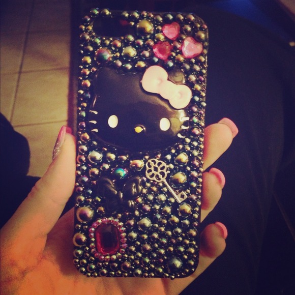 Hand made Hello Kitty iPhone 5 case