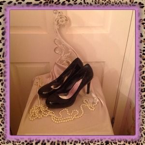 BCBG Generation Patent Leather Platform Pumps